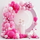 thumbnail image 1 of Kit de arcos con forma de guirnalda con globos NISOCY, rosa, 124 piezas, para decoración de fiestas, 1 of 9