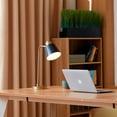 thumbnail image 2 of Globe Electric 18" Matte Brass Black Metal Shade Desk Lamp, 2 of 9