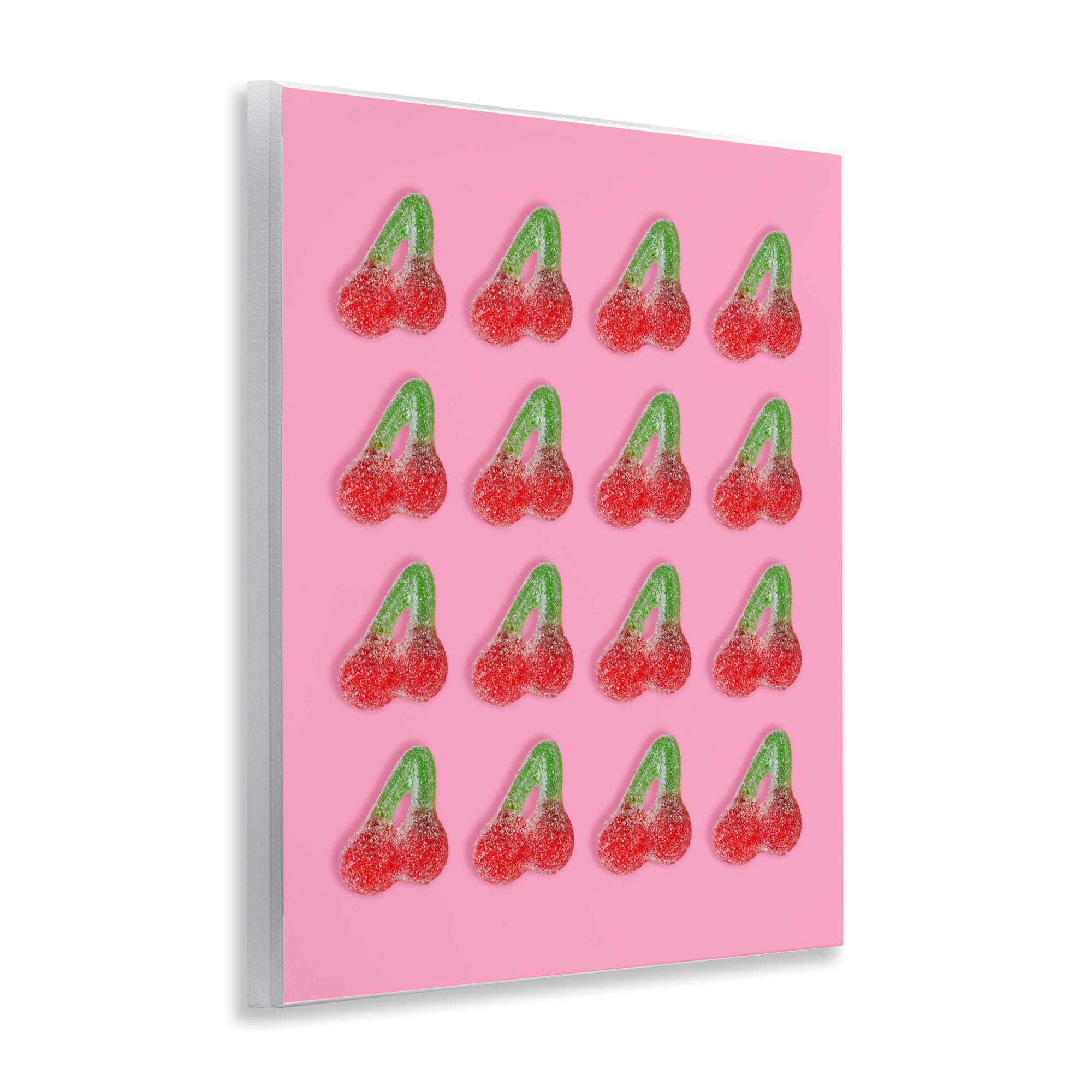 Stupell Industries Cherry Candy Pattern Wall Plaque Art, design by LISH Creative