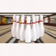 thumbnail image 4 of 10x Bowling Set Skittles Game With 2 Balls Educational Toys For Children - As, 4 of 5