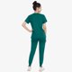 thumbnail image 3 of Set de exfoliantes médicos Eadflie para mujer, top con cuello en V y pantalones deportivos, 3 of 8