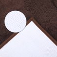 thumbnail image 4 of Unique Bargains Cute Heart Pattern Bath Rugs Mat Soft Absorbent Bath Rugs Brown 20" x 32", 4 of 7