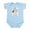 Sky Blue, variant on CafePress - Infant Bodysuit - Baby Light Bodysuit, Size Newborn - 24 Months