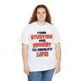 thumbnail image 5 of DJH Apparel | Tried STUDYING: Worst Two Minutes of My Life Funny Unisex Tee, 5 of 7