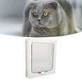 thumbnail image 4 of Porte pour Chat, Accès Contrôlable Coupe-Vent Résistant à l'Usure Garde Nourriture Intérieur Porte pour Trous de Chat, 4 of 8