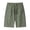 Army Green, variant on Men's Nylon Ice Silk Breathable Outdoor Casual Sports Five Quarter Pants - Lightweight Summer Shorts with Zipper Pockets