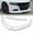 Painted White, variant on Stay Tuned Performance Front Bumper Splitter Spoiler Lip 3pc For 2015-2023 Dodge Charger SXT Matt Black