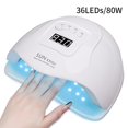 thumbnail image 1 of Lámpara de secado de uñas para uñas, luz UV, esmalte de Gel, cabina de manicura, lámparas Led, máquina secadora de uñas, equipo profesional Tan Jianjun unisex, 1 of 2