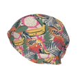 thumbnail image 2 of Fuzoiu Tropical Fruit Print Winter Beanie Hat for Men & Women,Warm Knit Cap,Women Windproof Watch Hat,Knit Warm Unisex Beanie, 2 of 7