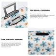 thumbnail image 5 of Lsque Flower Leaves Printed Luggage Cover, Travel Luggage Protector,Scratch and Dirt Resistant, Fits 18-32 Inch Luggage - Large, 5 of 9