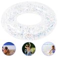 thumbnail image 3 of ColoMX Anillo de natación inflable anillo de natación anillo de natación anillo de natación y brillo transparente anillo de flotación, 3 of 7