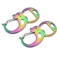 thumbnail image 4 of EeaseCA 2 Pcs Porte-Clés en Acier Inoxydable Coloré Ouvre-Bouteille Porte-Clés Multifonction Ouvre-Bouteille Design Dauphin Créatif Porte-Clés Extérieur, 4 of 7