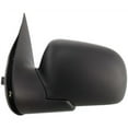 thumbnail image 2 of For Ford Explorer 2002 2003 2004 2005 Door Mirror Driver Side | Non-Heated | Power Glass | Textured Black | Manual Folding | Replacement For FO1320210 | 955044, 1L2Z17683AAA, 2 of 7