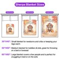 thumbnail image 5 of Happy Thanksgiving Cavalier King Charles Spaniel Turkey Costume Pumpkins Autumn Leaves Cozy Sherpa Blanket Dog Lover Gifts Warm Soft Throw Blanket - 130144, 5 of 5