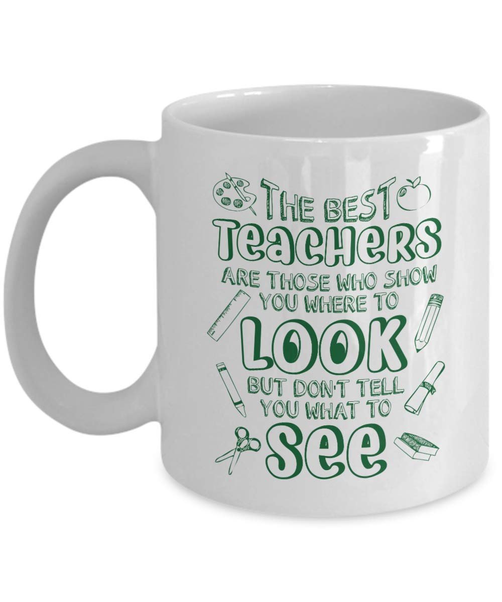 The Best Teachers Are Those Who Show You Where To Look Quotes Coffee