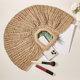 thumbnail image 4 of Bolsa Summer Lady Beach Bag de mano vintage en forma de luna para viajes (marrón) Ehuebsd Para Estrenar, 4 of 8
