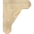 thumbnail image 3 of Ekena Millwork 6"W x 20"D x 24"H Traditional Craftsman Rough Sawn Bracket, Douglas Fir, 3 of 13