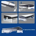 thumbnail image 2 of Support de Rangement Horizontal pour PlayStation 5 Slim avec Conception Portable et 4 Ports USB 2.0 Base PS5 Slim Accessoires, 2 of 8