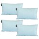 thumbnail image 1 of Cojin riñonera Decorativa Rectangular Set de 4 Tred Turquesa, 1 of 4