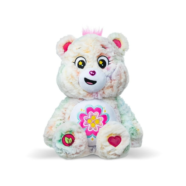 Juguete de peluche Care Bears Blossom Heart Bear de 14 pulgadas Basic Fun