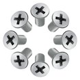 thumbnail image 1 of GHSDFBB 8pcs Screw Rotor Brake Disc Retaining 93600-06014-0H-Set is Best Replacement for Honda, Acura, Hyundai, Kia, Mazda-Front and Rear Stainless Steel Retaining Screws by Automajor, 1 of 6