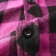 thumbnail image 4 of Ceisia Men's Plaid Hooded Button-Up Shirt for Casual & Outdoor Wear Hot Pink XXXL Gifts, 4 of 5