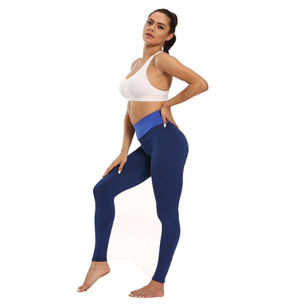 Details about   Women Honeycomb Leggings Anti-Cellulite Keep FIT Butt Lift Active Yoga Leggings