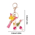 thumbnail image 3 of LACKUST Customizable Initial Letter Keychains,Clearance Keychains Rings for Keys for Men Women for Car,Personalized Gifts,K, 3 of 3
