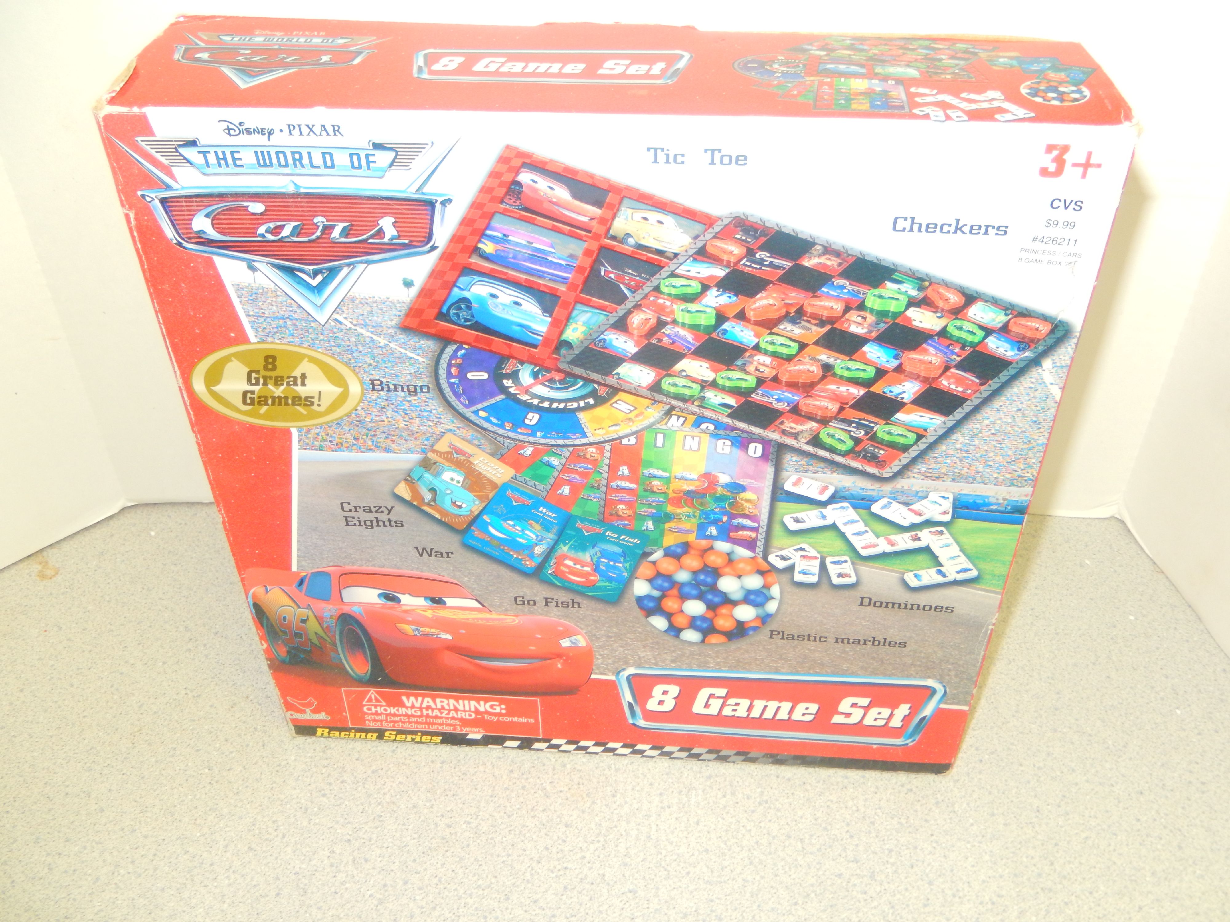 The World Of Cars 8 Game Set - Walmart.com - Walmart.com