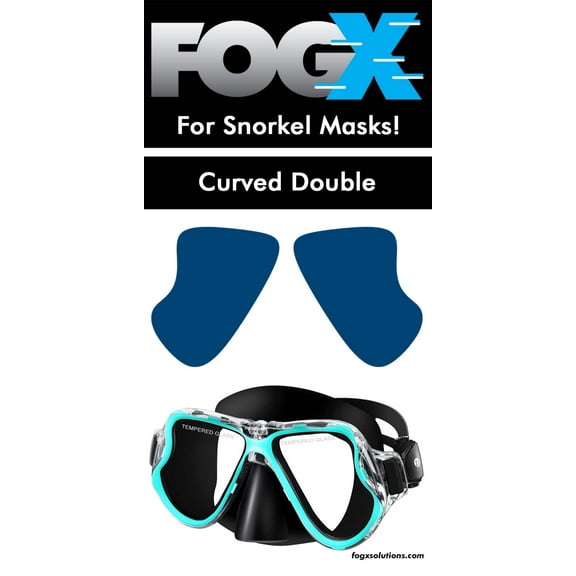 Fog-X Anti-fog Inserts for Snorkel Double Curved