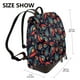 thumbnail image 2 of Fotbe Paisley1 Mochila Bolso con Estampado para Mujer, Mochila Antirrobo de Nylon Impermeable, Bolsa Ligera de Hombro, 2 of 4