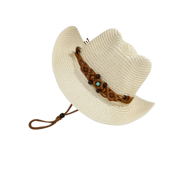 Sombrero de vaquero elegante para mujer beige Methold