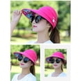 thumbnail image 5 of Sombreros para el sol para mujer, gorra con visera de ala ancha, sombrero para el sol de verano, 5 of 5
