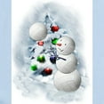 thumbnail image 2 of CafePress - Volleyball Snowman Xmas Body Suit - Long Sleeve Cotton Baby Bodysuit, 2 of 4