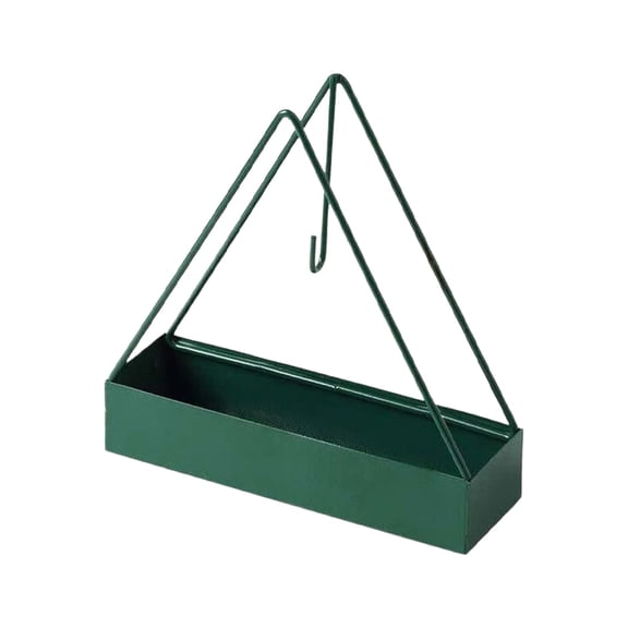 Triangular Metal Mosquito Coil Holder with Ash Tray, Hanging Hook & Elegant Design for Home Use, Durable and Stable Mosquito Repellent Accessories