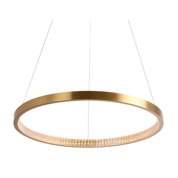 lampara colgante estilo nordica ilios innova anillo decorativa led 100 cm diametro
