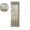 Khaki, variant on Sheer Curtains 98 Inches Long – Semi-Transparent Window Drapes with Embossed Pattern – Grommet Top Privacy Light Filtering Fabric for Bedroom, Living Room & Study (39"x98")
