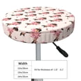 thumbnail image 4 of Gukieu Dachshund Dog Heart Print Round Chair Cover, Dust-proof and Non-slip Bar Chair Protective Cover, Suitable for Bars, Restaurants, Offices-12 inch, 4 of 7