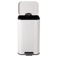 thumbnail image 1 of Garvee Bote de Basura 30L de Acero Inoxidable con Pedal y Tapa de Cierre Suave – Incluye Cubo Interior, para Cocina y Oficina, 1 of 9