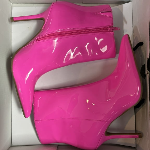 I.N.C. International Concepts Women's Fuchsia Holand Pointed-Toe Dress Booties 6