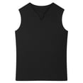 thumbnail image 3 of Manyakai Mens Sleeveless Tank Tops Undershirt Ribbed Knit Gym Workout Muscle Tees Shirt Performance Black M, 3 of 5