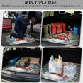 thumbnail image 3 of Bulopur Snowman Car Trunk Mat 29" x 39", Cute Snowman Holding Gift Xmas Print Cargo Liner, Waterproof Non-Slip Rear Cargo Mat for Winter Holiday, 3 of 7