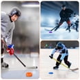 thumbnail image 1 of OULII 6 Pcs Rondelles de Hockey de Sol ABS Rouges Durables pour Outil d'Entraînement de Hockey sur Glace, 1 of 6