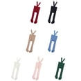 thumbnail image 4 of Kmbangi Toddler Girl Leggings Suspender Pants, Solid Color Straps Leggings Overalls, Spring Fall Outfit Clothes, 4 of 4