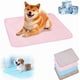 thumbnail image 1 of Tapete de Seda de Hielo para Mascotas | Tapete para Dormir para Perros y Gatos | Tapete para Sofá de Mascotas 50X40Cm | Fresco y Cómodo | Versátil | Fácil de Limpiar | Apto para Todos Los Tamaños, 1 of 2
