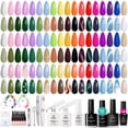 thumbnail image 1 of Set de esmaltes de uñas en gel Beetles Spring, 36 colores, 53 unidades, 1 of 7
