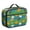 Rooster and Pumpkin, variant on Rooster and Pumpkin Green Pattern Insulated Lunch Bag Teens,Bento School Lunch Bag for Teens for Work,Picnic or Travel 10.6x7.7x4.3 Inches,12 Can Capacity