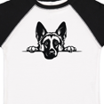 thumbnail image 4 of Inktastic Peeking German Shepherd Boys or Girls Toddler T-Shirt, 4 of 5