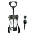 thumbnail image 1 of Wing Corkscrew Wine Bottle Cork Opener By Premium Professional All-in-one Set with Bonus Wine Bottle Stopper for Wine Enthusiast Waiters and Bartenders - Best Wine Opener, 1 of 9