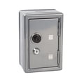 thumbnail image 2 of Mini Safe Bank Creative Iron Box With Lock Password Key Coin Money Organizer Piggy Bank For Home And Office, 2 of 8
